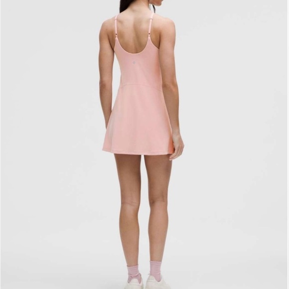 Lululemon Align High-Neck Dress Tennis Golf Pickle Ball Pink Haze Size 8 - Picture 3 of 11